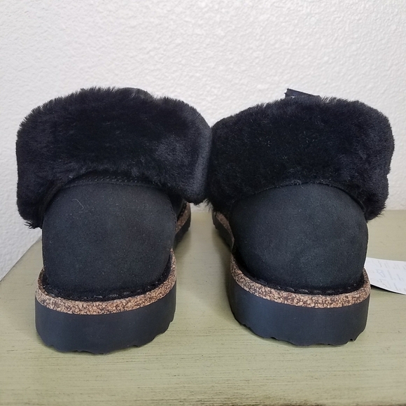 Birkenstock Bakki Suede‎ Leather Shearling Boots - Picture 6 of 8